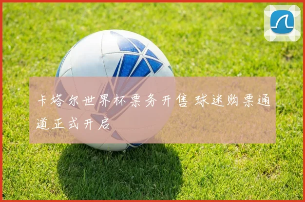 卡塔尔世界杯票务开售 球迷购票通道正式开启